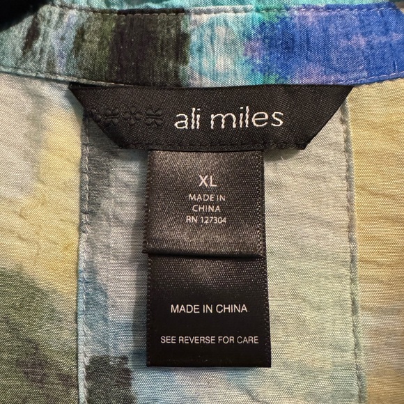 Ali Miles Multicolor Abstract Shirt - Picture 4 of 15